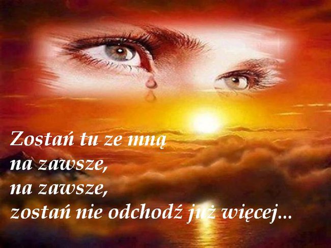 Zostań tu ze mną na zawsze