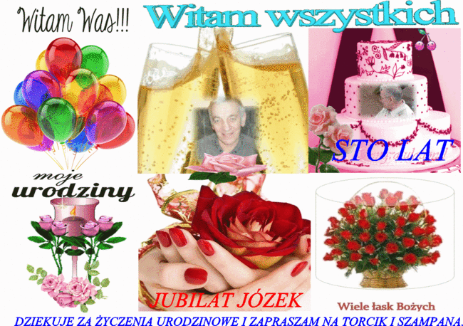 WITAM URODZINOWO