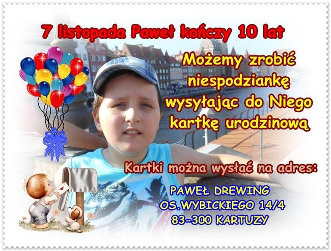 11 urodziny Pawełka