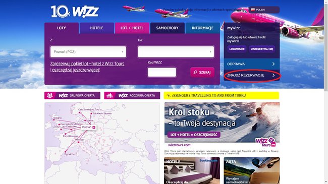 Odprawa w Wizzair