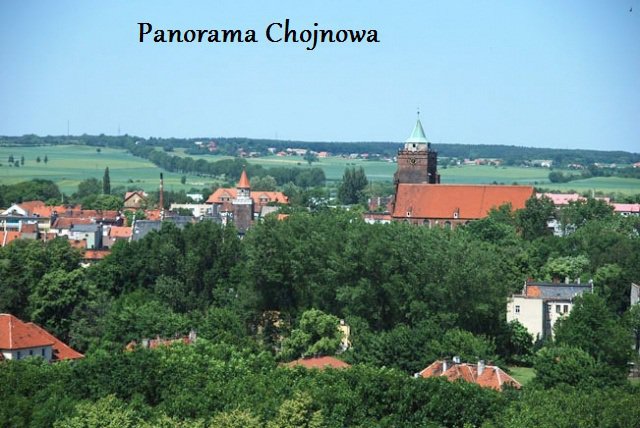 CHOJNÓW miasto nad Skorą