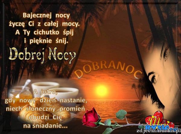 Spokojnej nocy kochani wam życzę:)