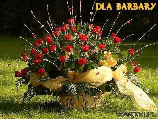 Dla Barbar, Barbarek, Barbórek,  Baś, Basieniek...  ..czyli  dla dzisiejszych  solenizantek (4.XII)