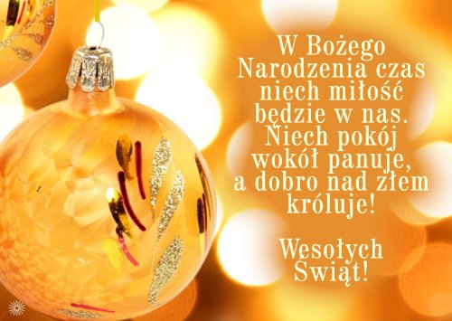 SWIETA BOZEGO NARODZENIA 2014 PRZYJACIELE Z NK !