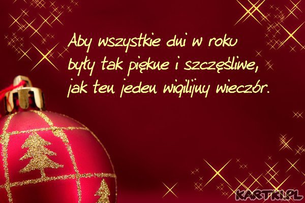 Wesołych Świąt