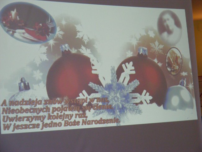 SPOTKANIE OPŁATKOWE