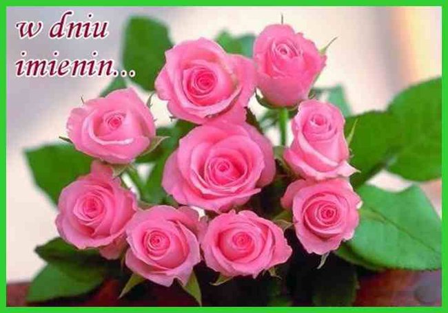W Dniu Imienin Kochanej Grażynki