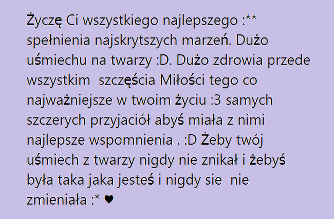 Wszystkiego Najlepszego Madzia:*