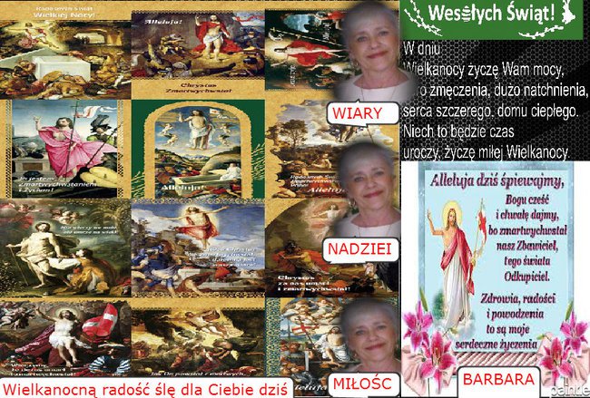 POZDROWIENIA ŚWIĄTECZNE OD BARBARY