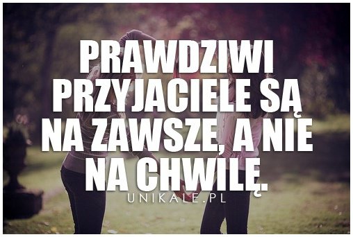 przyjaciele