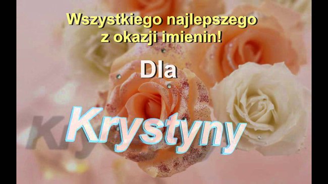 WSZYSTKIM KRYSTYNOM - BASIA 1952