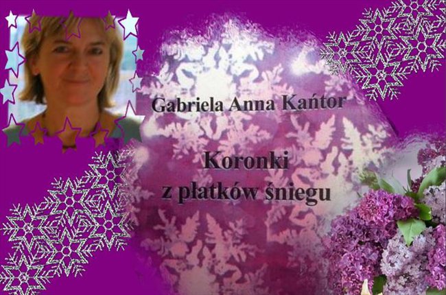KORONKI Z PŁATKÓW ŚNIEGU....