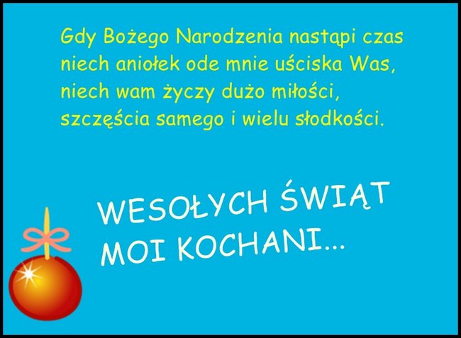 ŚWIĄTECZNE ŻYCZENIA