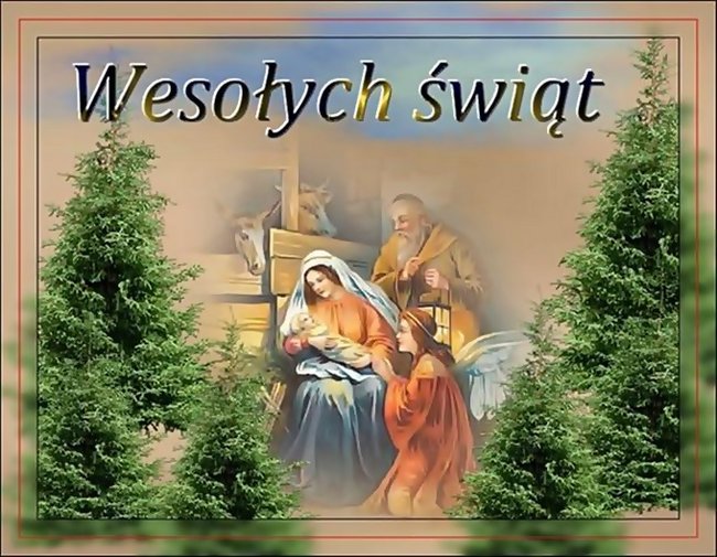 WESOŁYCH SWIĄT SKARBENKU MÓJ