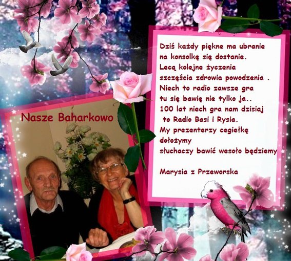 Dziękujemy za życzenia za czas poświęcony na naszym BaHarkowie  i wielkie serce