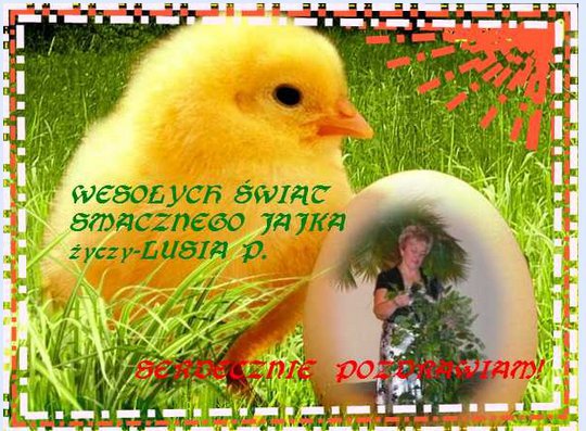 WESOŁEGO ALLELUJA PRZYJACIELE!