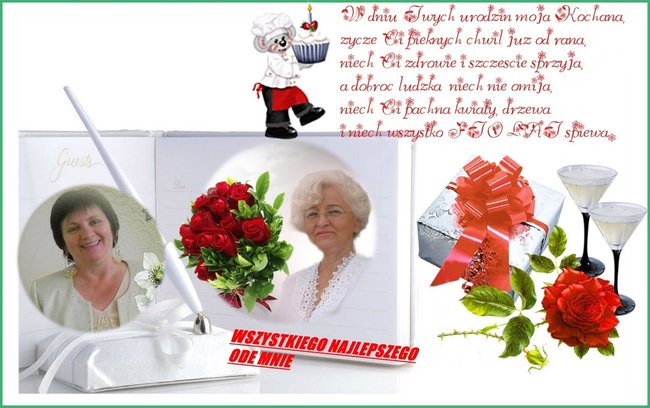ŻYCZNIE URODZINOWE DLA ELI