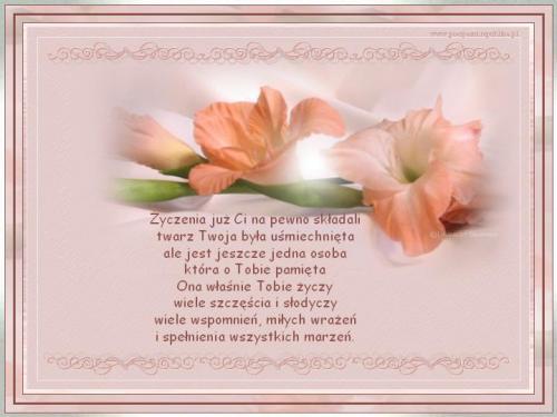 Z okzaji urodzin Paulinka Wszystkiego najlepszego