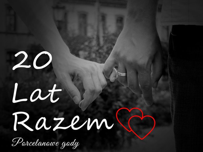 TO JUZ DZIS 20 LAT RAZEM......KOCHAM CIE BARDZO