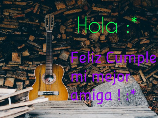 Feliz Cumple mi mejor amiga !! :*