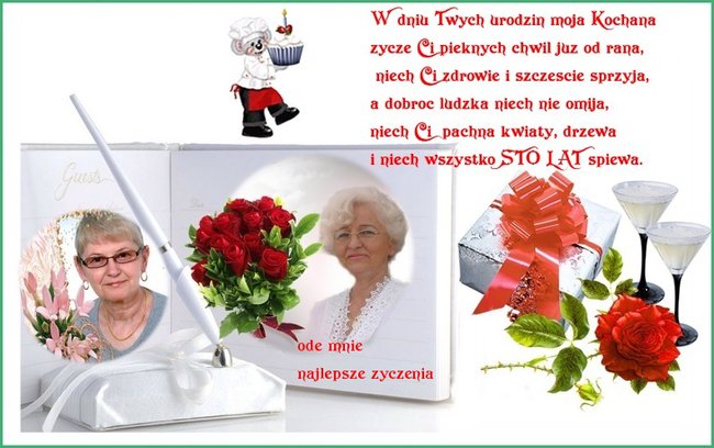 ŻYCZENIA URODZINOWE DLA CHRISTINKI