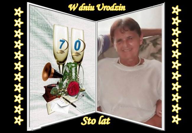 70 -TE  URODZINY MARYSI