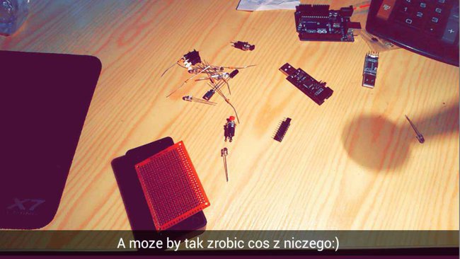 Widmowy wyświetlacz prezent