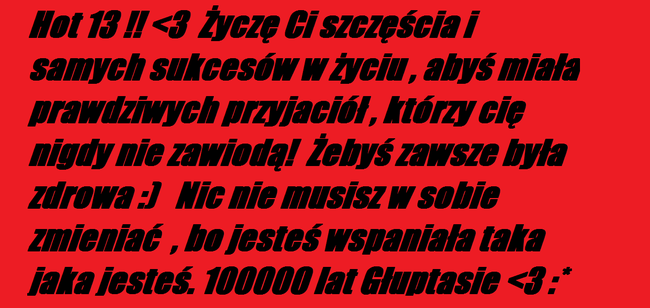 Filmik na urodziny Ali :)