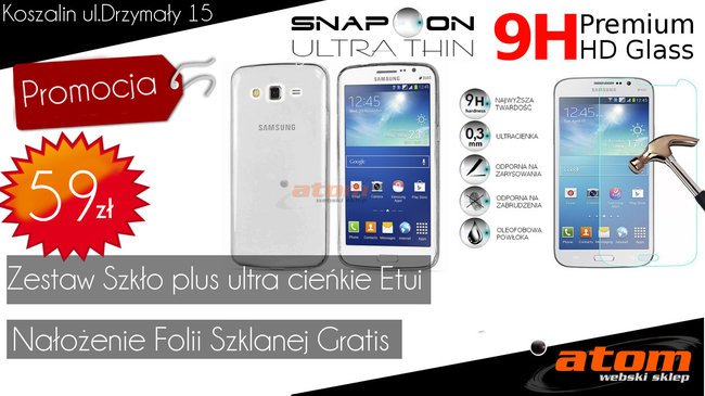 Reklama Atom webski sklep