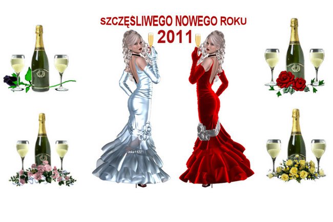 DLA WSPANIAŁYCH PRZYJACIÓŁ Z NK SZCZĘSLIWEGO NOWEGO 2011 ROKU WAM ŻYCZĘ.