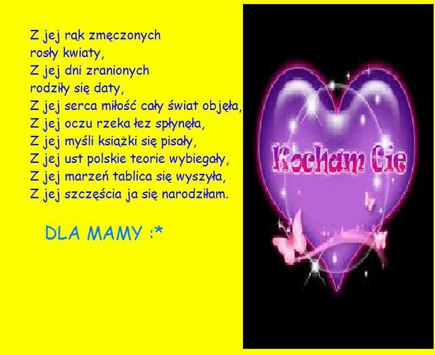 DLA MAMY I PANA JANKA OD AGATY I KUBY :*