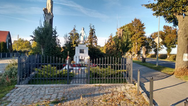 Figura Matki Boskiej przy ul. Zielonogórskiej