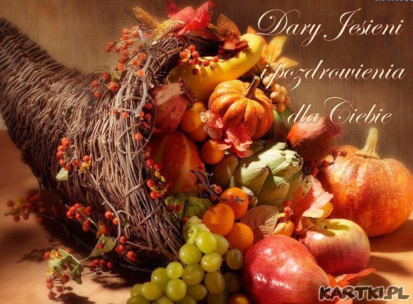 JESIENNE POZDROWIENIA