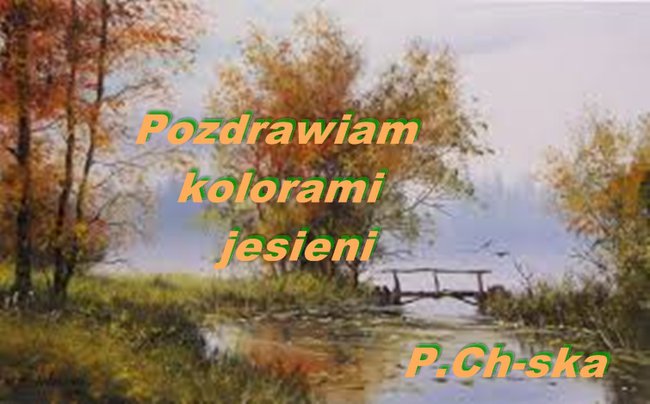 Jesienne pozdrowienia