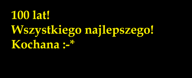 100 lat