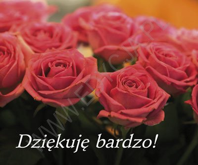 PODZIĘKOWANIE ZA PRZYJAŹŃ