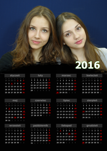 Kalendarze 2016