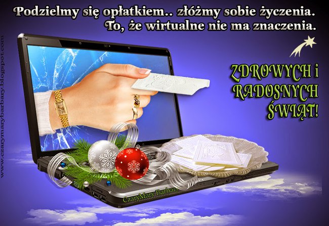 Wesolych Swiat wam Irmin zyczy....