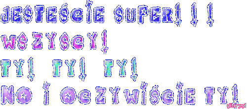 jesteście super