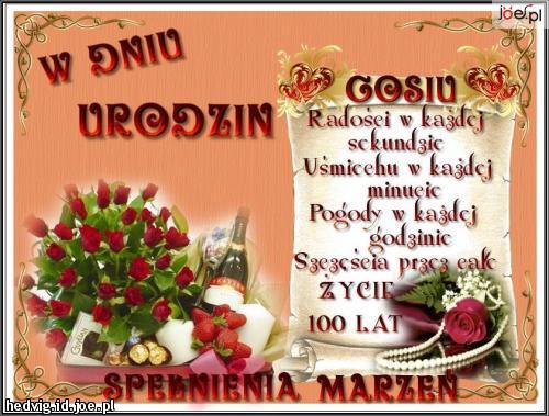 02.01.2016r. OD HALINKI DLA GOSI