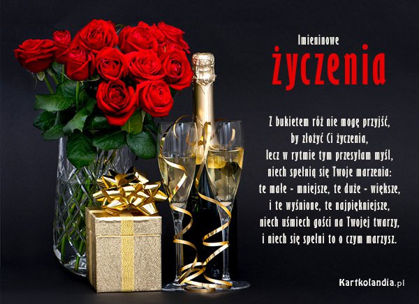 DLA CIEBIE Z OKAZJI IMIENIN