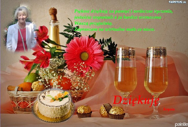 PODZIĘKOWANIE