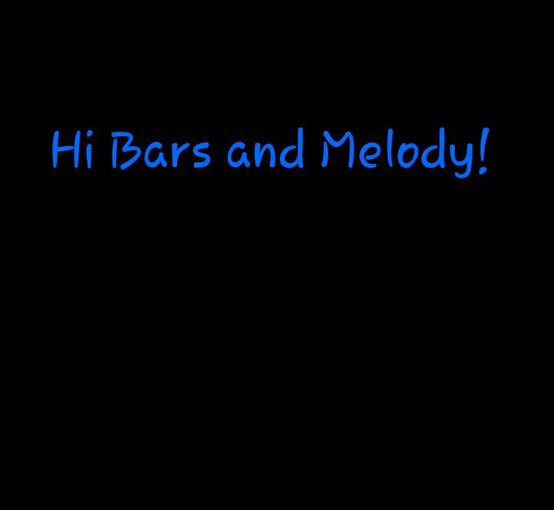 Bars and Melody