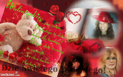 14 lutego - Dzień Świętego Walentego - Święto Zakochanych