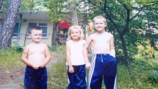 Dorosły Patryk i najukochańszy Srysiek.