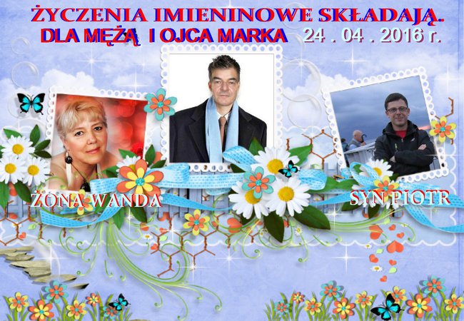 Imieniny Marka 24 . 04 . 2016 .r