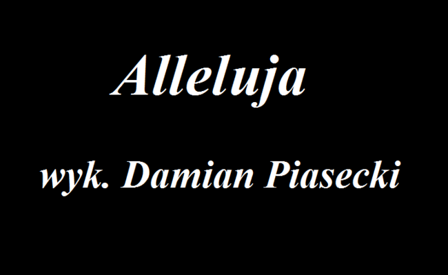 Alleluja po polsku...