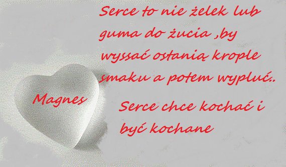 .Rób w życiu tak by nikt przez Ciebie nie płakał.