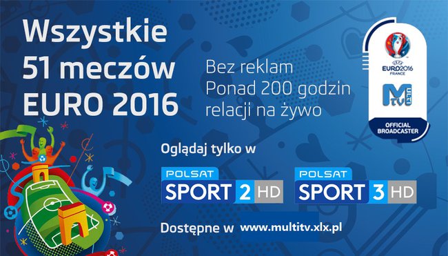 Polasat Sport 2 i 3 Darmowy stream - Euro 2016 !!!