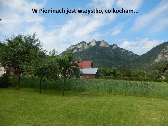 Moje ukochane Pieniny